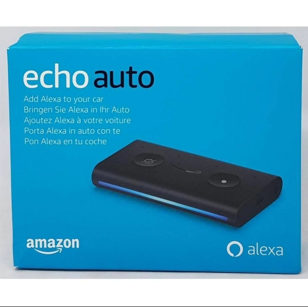 Amazon Alexa Auto Device in Black